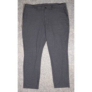 Public Rec Gamechanger Pants Men’s 40x32 Heathered Black Casual Dress Comfort